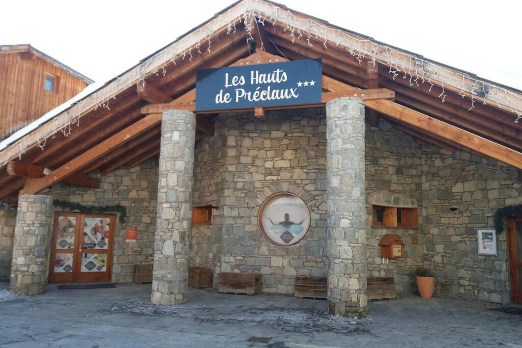 Chaleureux Appartement Au Coeur Des Orres 1800, Menage Compris Les Orres Exteriér fotografie