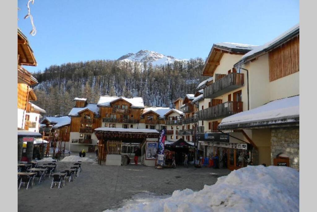 Chaleureux Appartement Au Coeur Des Orres 1800, Menage Compris Les Orres Exteriér fotografie
