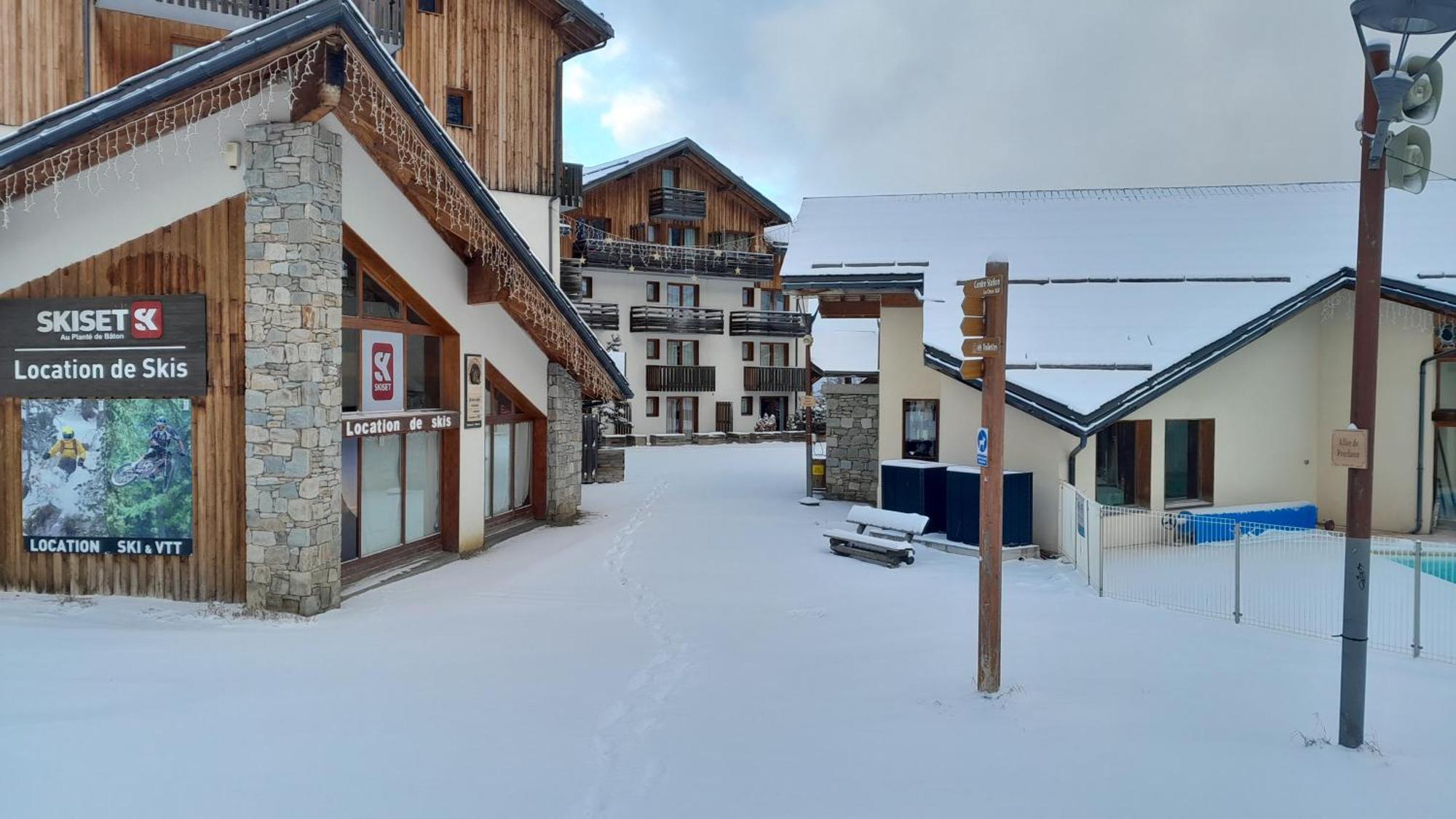 Chaleureux Appartement Au Coeur Des Orres 1800, Menage Compris Les Orres Exteriér fotografie